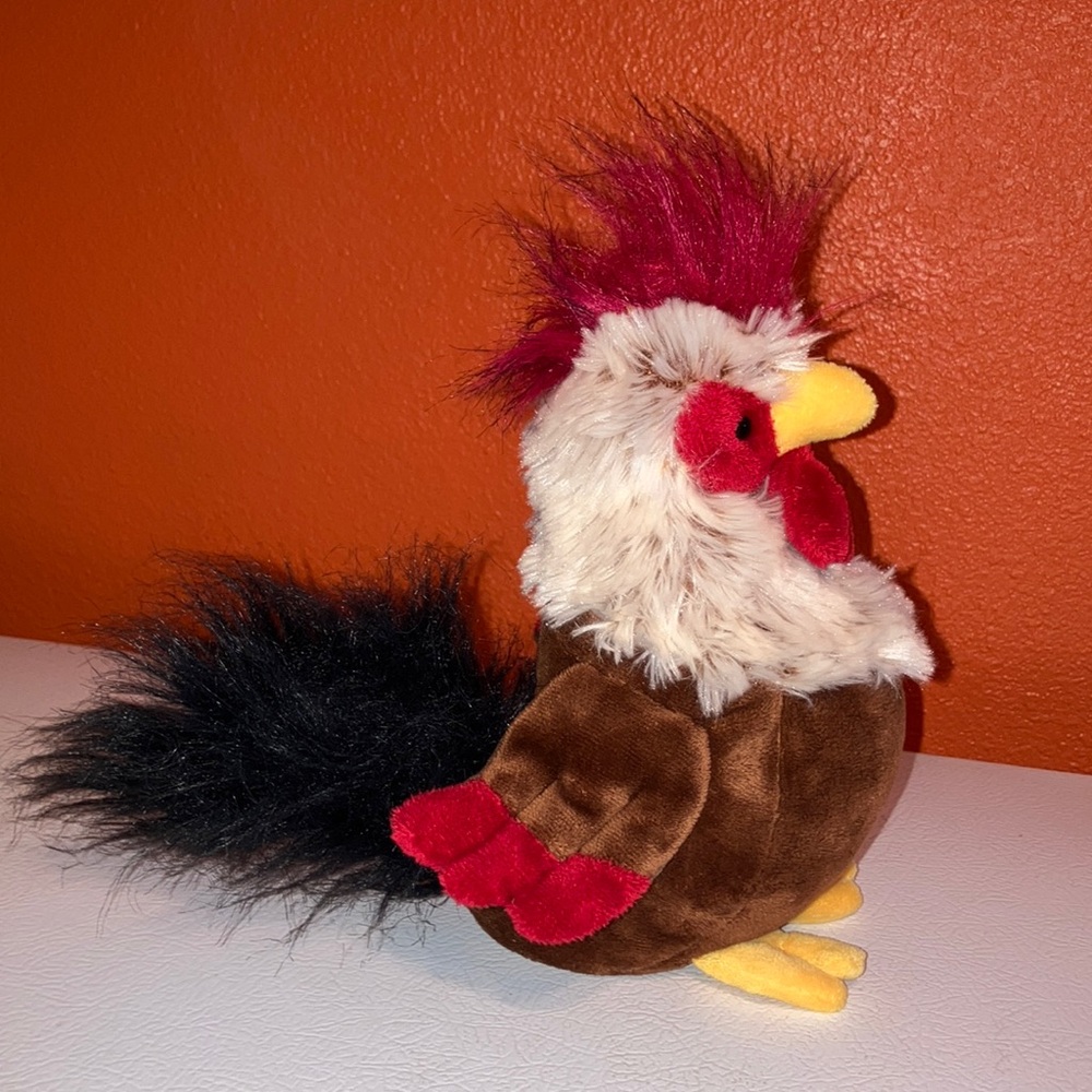 GANZ‎ Webkinz Rickabilly Rooster Plush 9 inch